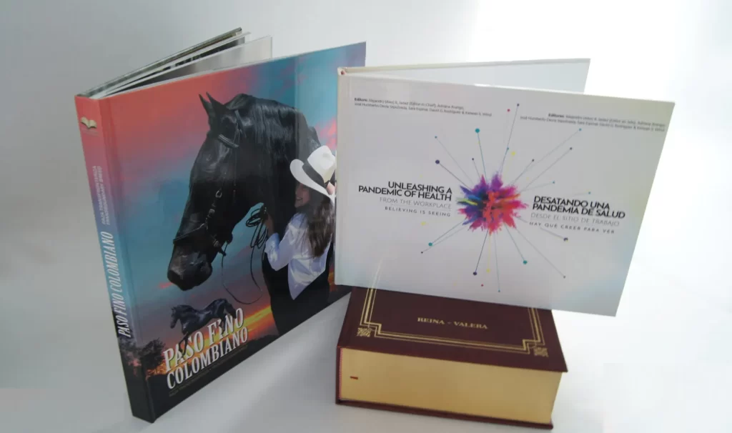 Libro de tapa dura impreso por Stilo Media